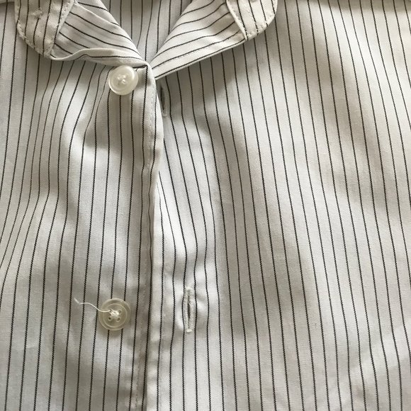H&M Stripe Short Sleeve Small Shirt - Picture 3 of 3